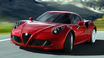 Картинка alfa romeo 4c автомобили италия легковые automobiles s p a fiat group