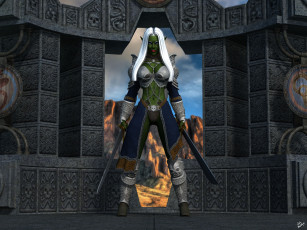 Картинка 3д+графика эльфы+ elves оружие взгляд фон эльфийка