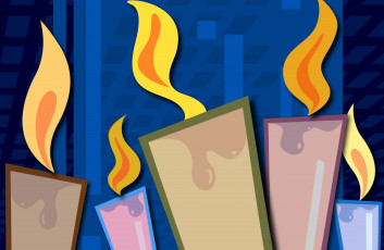 Картинка векторная+графика другое+ other пламя огонь свечи