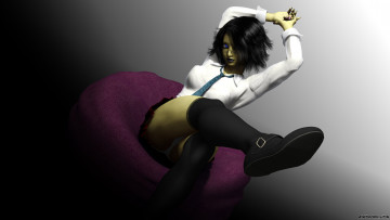 Картинка 3д+графика существа+ creatures халк взгляд фон