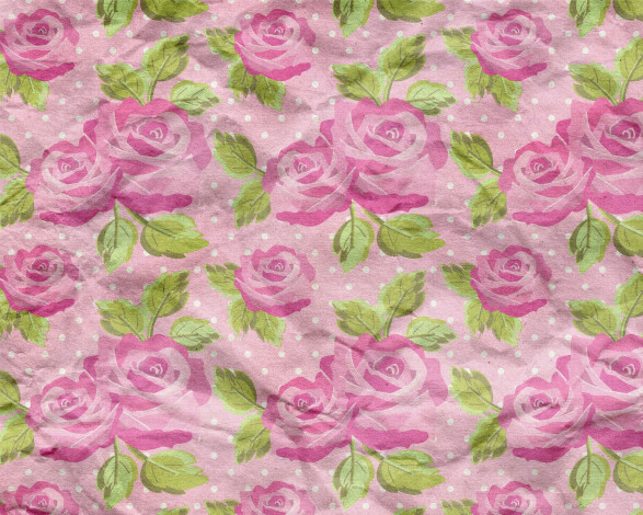 Обои картинки фото рисованное, цветы, розы, орнамент, цветочный, фон