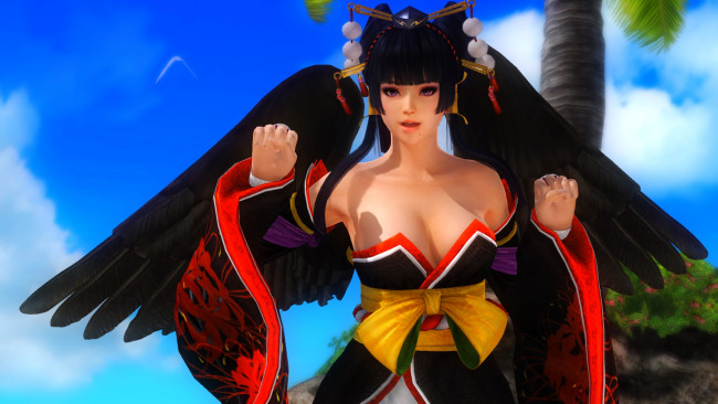 Обои картинки фото 3д графика, существа , creatures, девушка, демон, фон, взгляд