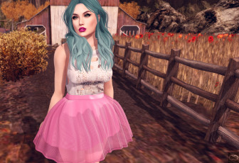 Картинка 3д+графика люди+ people фон взгляд девушка