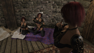 Картинка 3д+графика люди+ people фон взгляд девушки