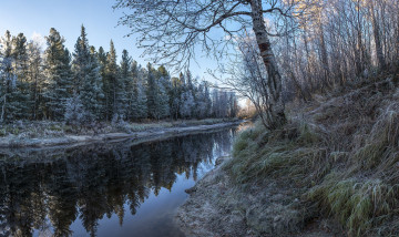 Картинка природа реки озера лес река