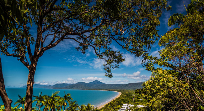 Обои картинки фото природа, побережье, панорама