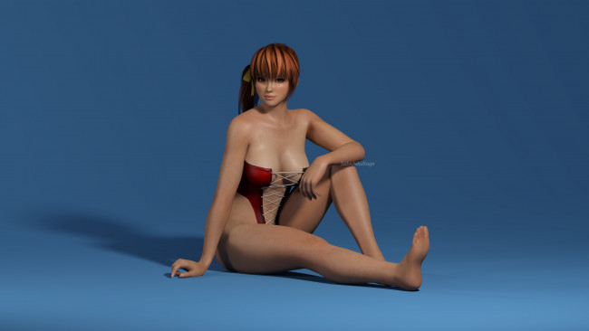 Обои картинки фото 3д графика, люди , people, девушка, фон, взгляд