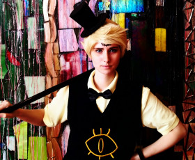 Картинка разное cosplay+ косплей гравити фолз билл шифр