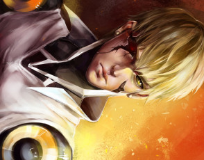 обоя аниме, one punch man, генос