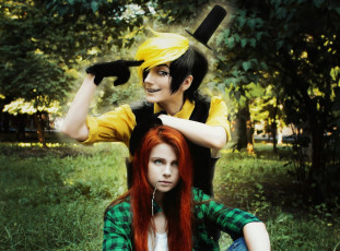 Картинка разное cosplay+ косплей билл шифр венди nastya+stein