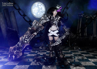 Картинка разное cosplay+ косплей black rock shooter yuki+godbless