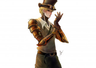 Картинка аниме one+punch+man генос