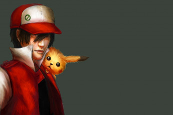 Картинка аниме pokemon эш пикачу