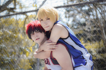 Картинка разное cosplay+ косплей куроко тецуя кагами тайга парни