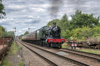 Картинка техника паровозы локомотив состав