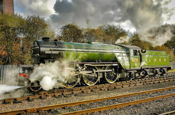 Картинка техника паровозы состав локомотив