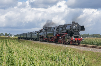 Картинка техника паровозы локомотив состав