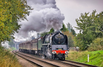 Картинка техника паровозы локомотив состав