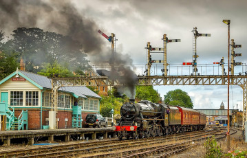 Картинка техника паровозы состав локомотив