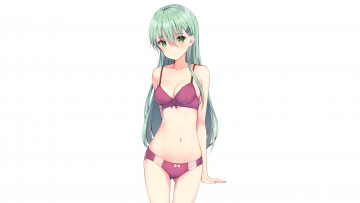 Картинка аниме kantai+collection фон взгляд девушка