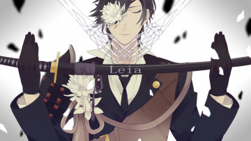 Картинка аниме touken+ranbu танец мечей