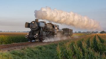 Картинка техника паровозы состав локомотив