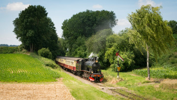 Картинка техника паровозы состав локомотив