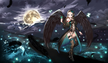 Картинка аниме ангелы +демоны ангел