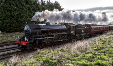 Картинка техника паровозы локомотив состав