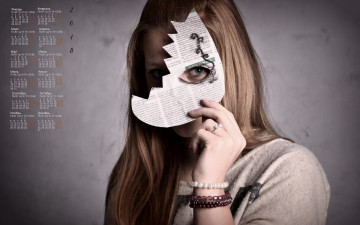 Картинка календари девушки маска украшения