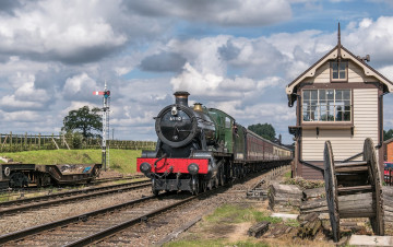 Картинка техника паровозы состав локомотив