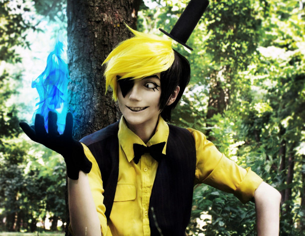 Обои картинки фото разное, cosplay , косплей, билл, шифр