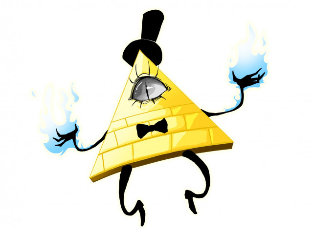 Обои картинки фото мультфильмы, gravity falls, билл, шифр