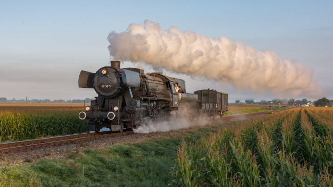 Обои картинки фото техника, паровозы, состав, локомотив