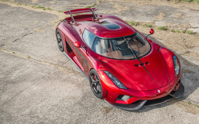 Обои картинки фото автомобили, koenigsegg, суперкар, regera, авто, red