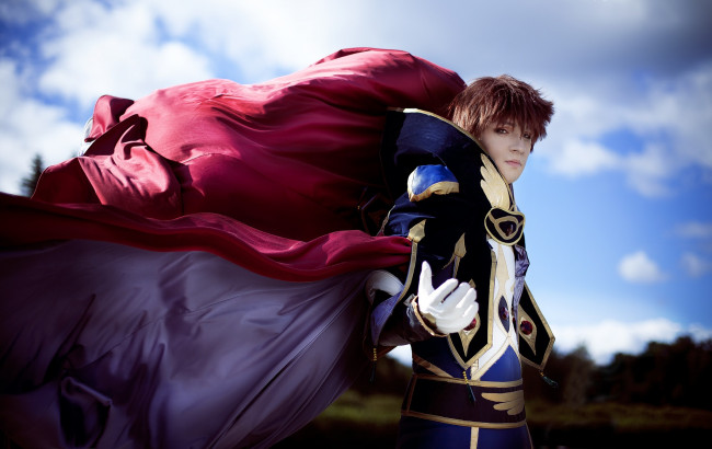 Обои картинки фото разное, cosplay , косплей, suzaku