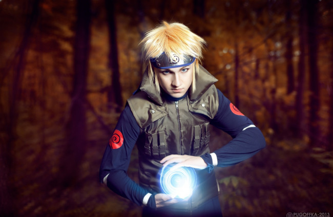 Обои картинки фото разное, cosplay , косплей, минато, намикадзе