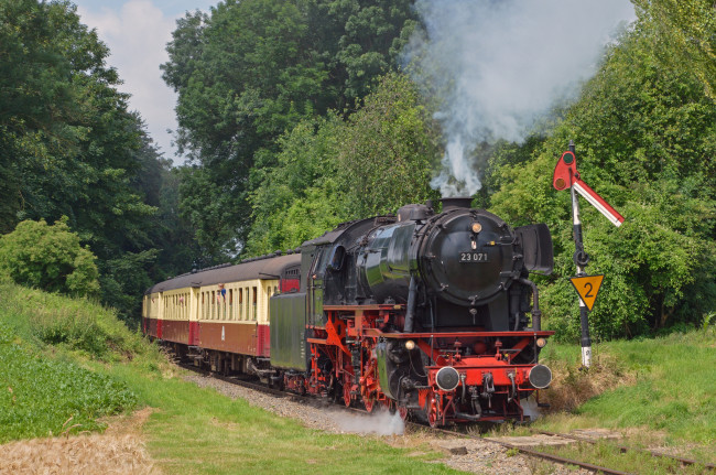 Обои картинки фото техника, паровозы, локомотив, состав