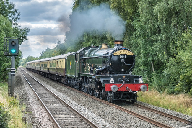 Обои картинки фото техника, паровозы, локомотив, состав