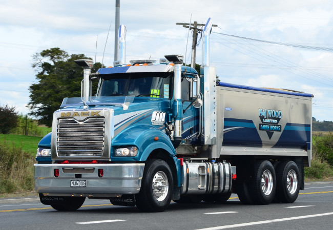 Обои картинки фото mack, автомобили, грузовик