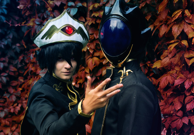 Обои картинки фото разное, cosplay , косплей, код, гиасс