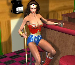 Картинка 3д+графика фантазия+ fantasy девушка фон взгляд