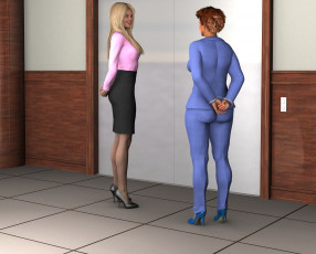 Картинка 3д+графика фантазия+ fantasy фон взгляд девушки