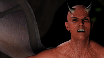 Картинка 3д+графика существа+ creatures демон