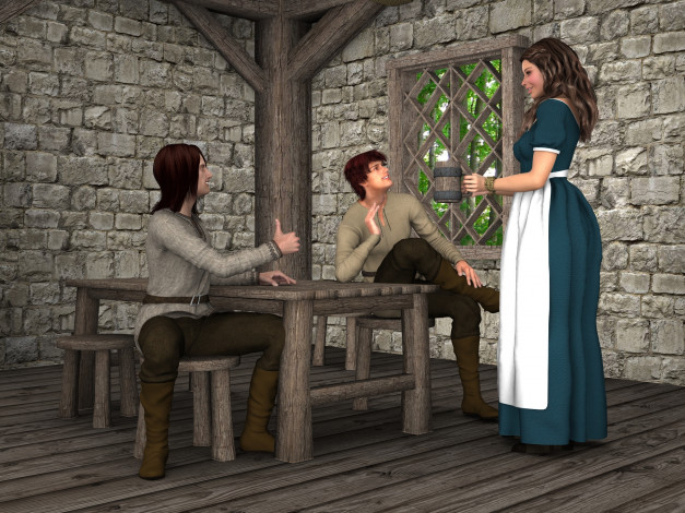 Обои картинки фото 3д графика, фантазия , fantasy, фон, взгляд, девушка