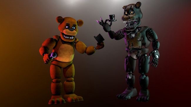 Обои картинки фото видео игры, five nights at freddy`s, five, nights, at, freddy's