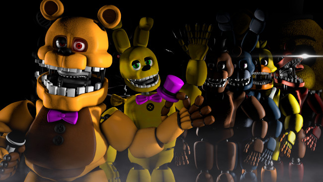 Обои картинки фото видео игры, five nights at freddy`s, five, nights, at, freddy's