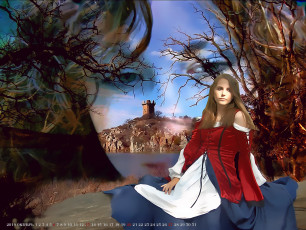 Картинка календари фэнтези 2019 calendar девушка образ лицо