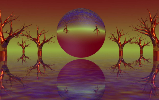 Обои картинки фото 3д графика, шары , balls, фон, шар