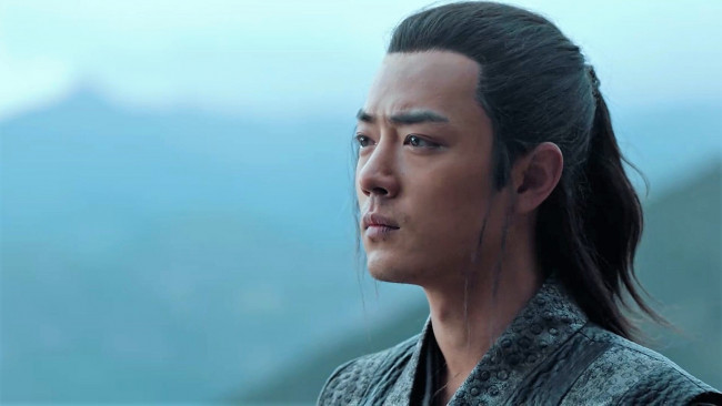 Обои картинки фото кино фильмы, the wolf, цзичун, лицо